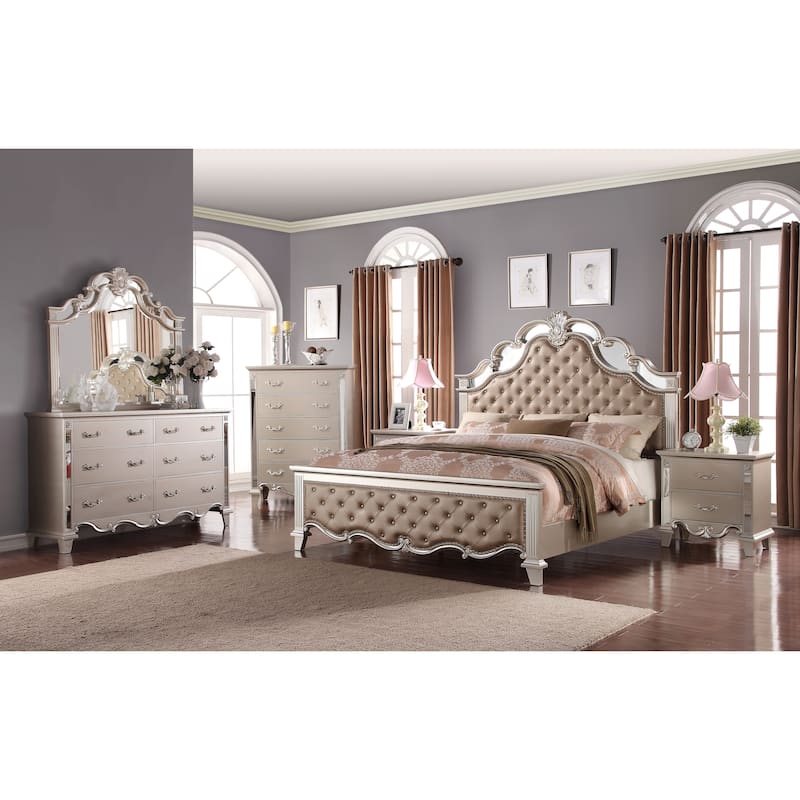 Sonia Beige Bedroom Set