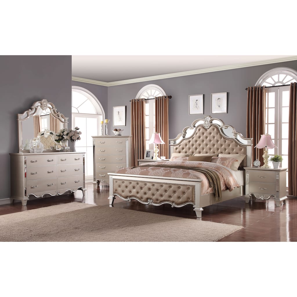 Sonia Beige Bedroom Set