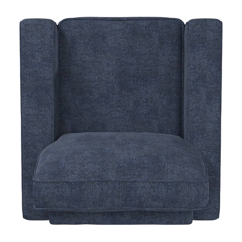 Roros Fabric Upholstered Square Arm Chair by iNSPIRE Q Classic