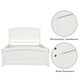 preview thumbnail 23 of 25, Modern Simple Wood Platform Bed Frame with Headboard, Footboard and Wood Slat Support for Bedroom No Box Spring Needed