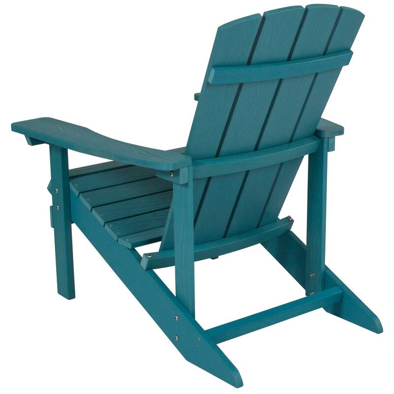 All-weather Poly Resin Wood Outdoor Adirondack Chair (Set of 4)