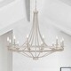 preview thumbnail 24 of 34, Acroma 12 Light 40In Modern Farmhouse Wagon Wheel Chandelier-UL - N/A