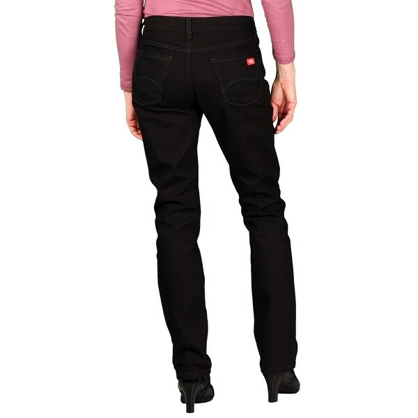 women's curvy straight leg jeans