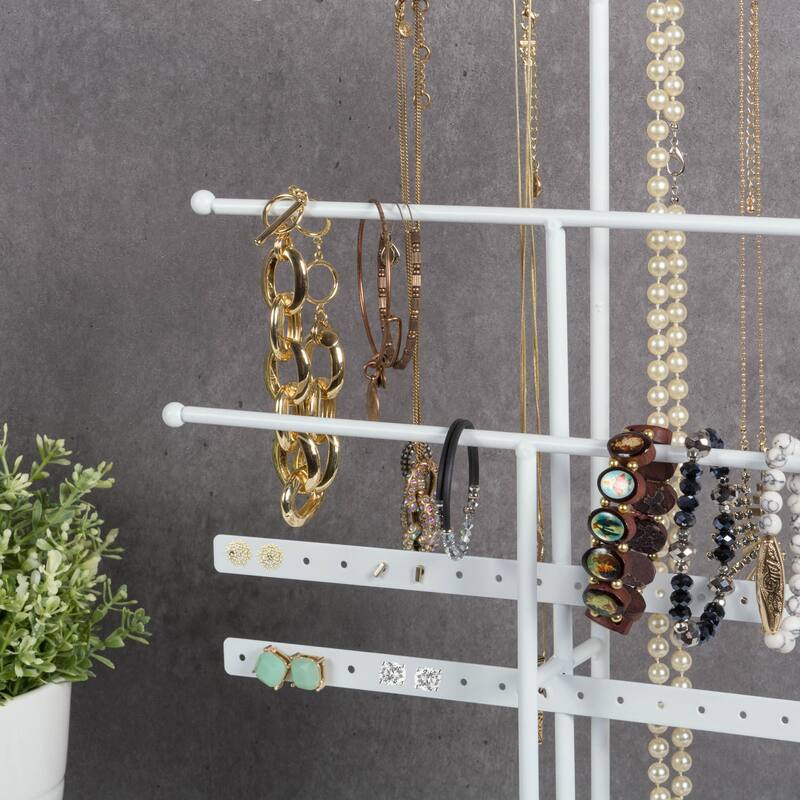DII 3 Tier Jewelry Organizer Black