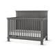 preview thumbnail 9 of 14, Denman 4-in-1 Convertible Crib Midnight Gray