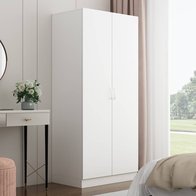 5-Tier Amoires Wardrobe Cabinet With 2 Doors