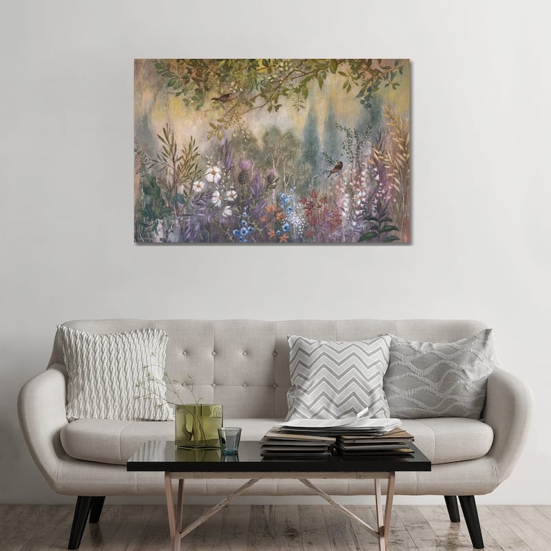 iCanvas "Wild Garden Tangle" by Lisa Marie Kindley Canvas Print - 32x48x1.5