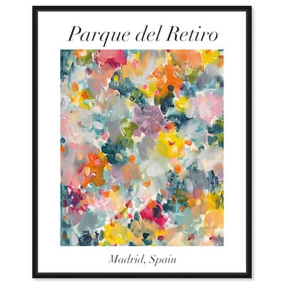 Retiro Park Canvas by Art Remedy