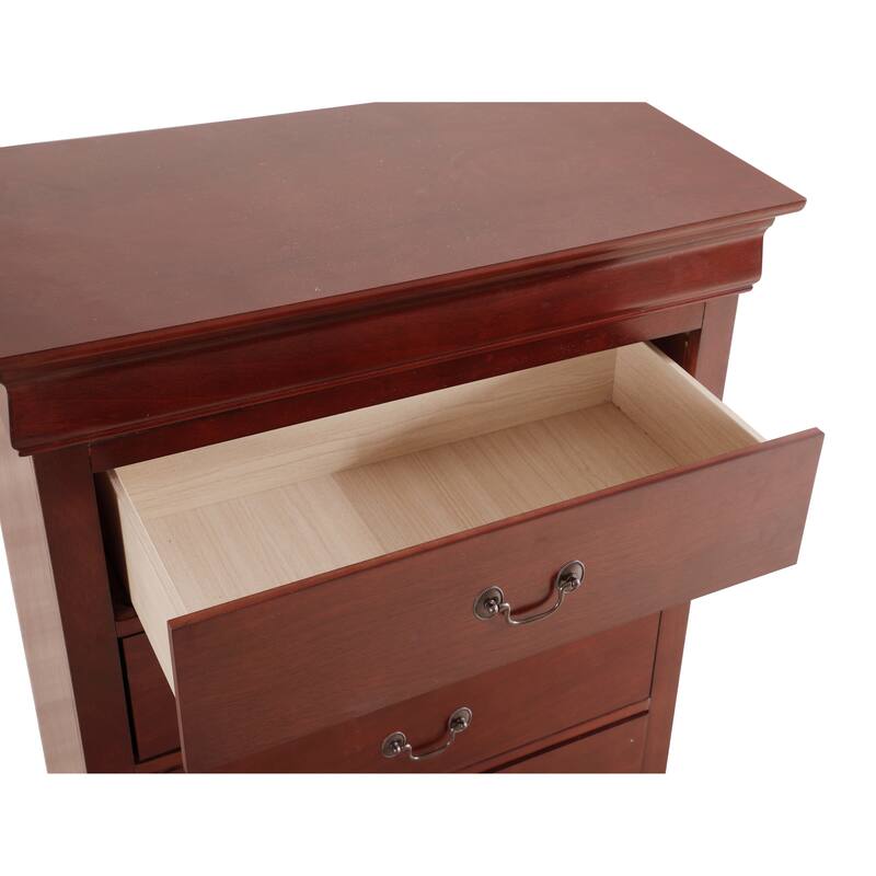 Louis Phillipe 5-drawer Bedroom Chest