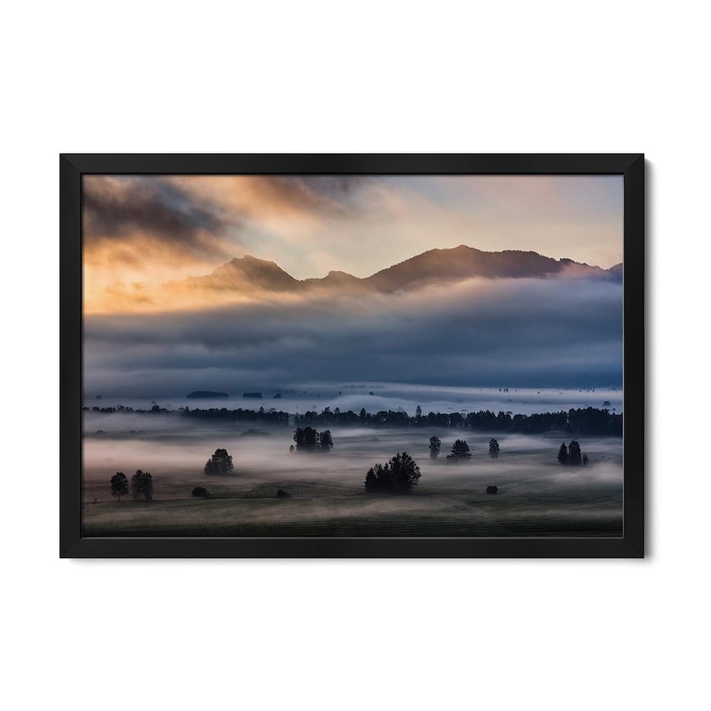 Autumn Morning... Premium Framed Poster by Nina Pauli