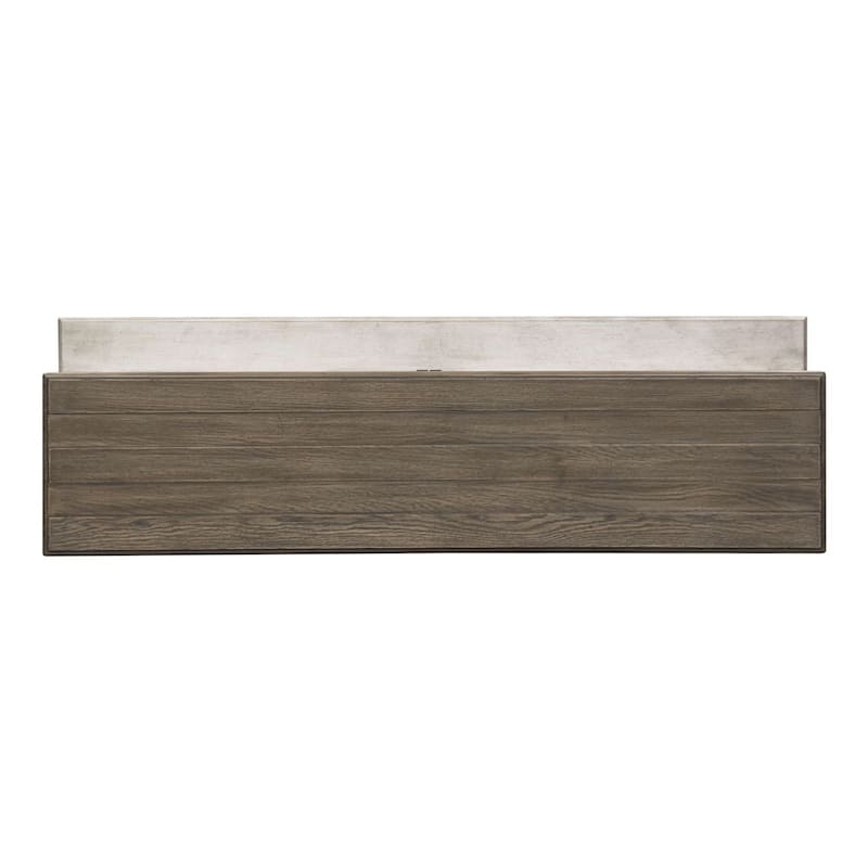 Heartland Antique White Console Bar Table