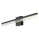 preview thumbnail 36 of 62, JONATHAN Y Baxter 22" 1-Light Modern Contemporary 360-Degree Rotatable Iron/Seeded Acrylic Integrated LED Vanity Light
