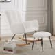 Option With Ottoman-White