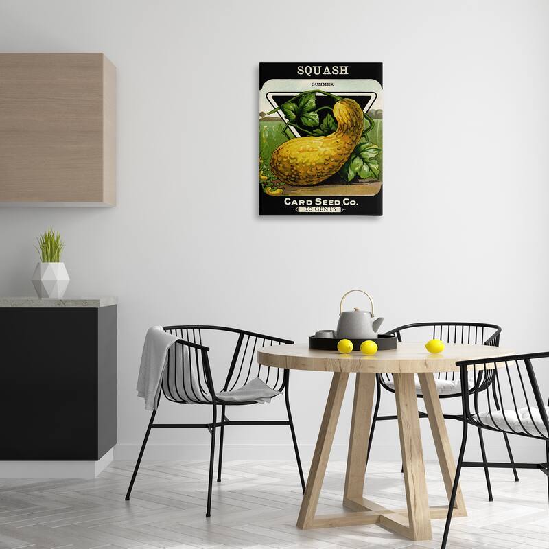 Stupell Vintage Garden Squash Canvas Wall Art Design By Lil' Rue
