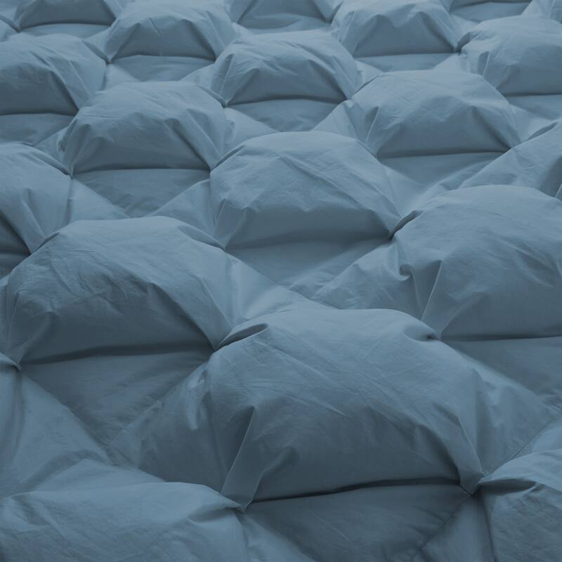 All Season Luxurious Organic Cotton 90% Puff Down Comforter