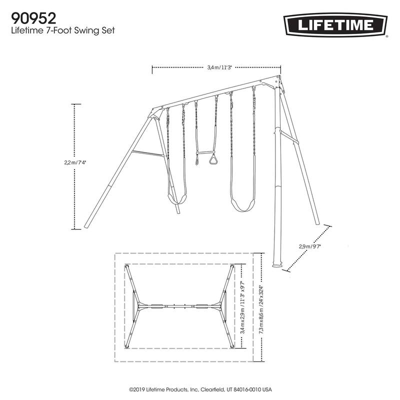 Lifetime Kids Swing Set