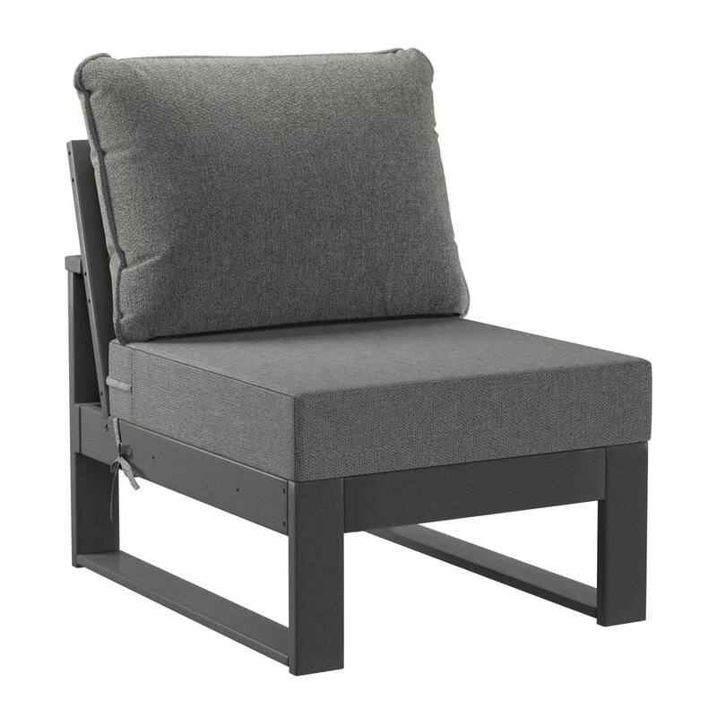 Endless Patio 5-Piece Deep Seating Set with Ottoman with Gray Frame