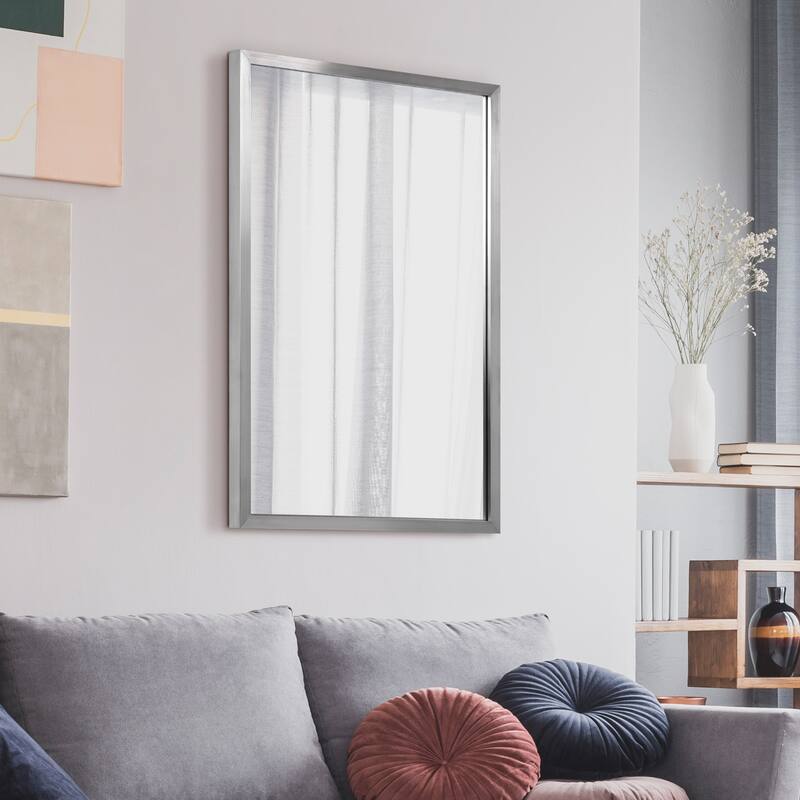 Contempo Stainless Steel Gold Wall Mirror