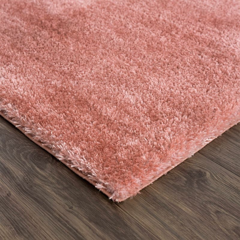 Hauteloom Heavenly Solid Shag Shaggy High Pile Area Rug