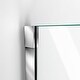 preview thumbnail 20 of 23, DreamLine Unidoor-X 63-63 1/2 in. W x 72 in. H Frameless Hinged Shower Door - 63" - 63.5" W