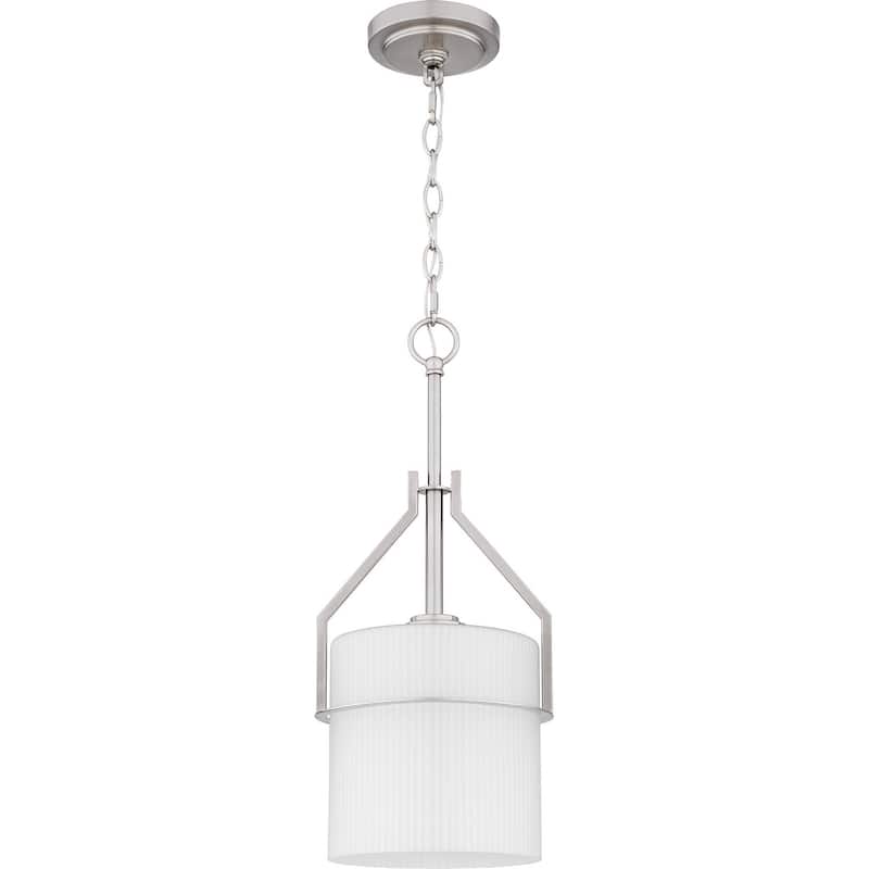 Seymour One Light Mini Pendant - Brushed Nickel