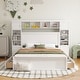 preview thumbnail 8 of 105, Modern Platform Bed with Integrated Cabinet, Trundle Bed and Drawers