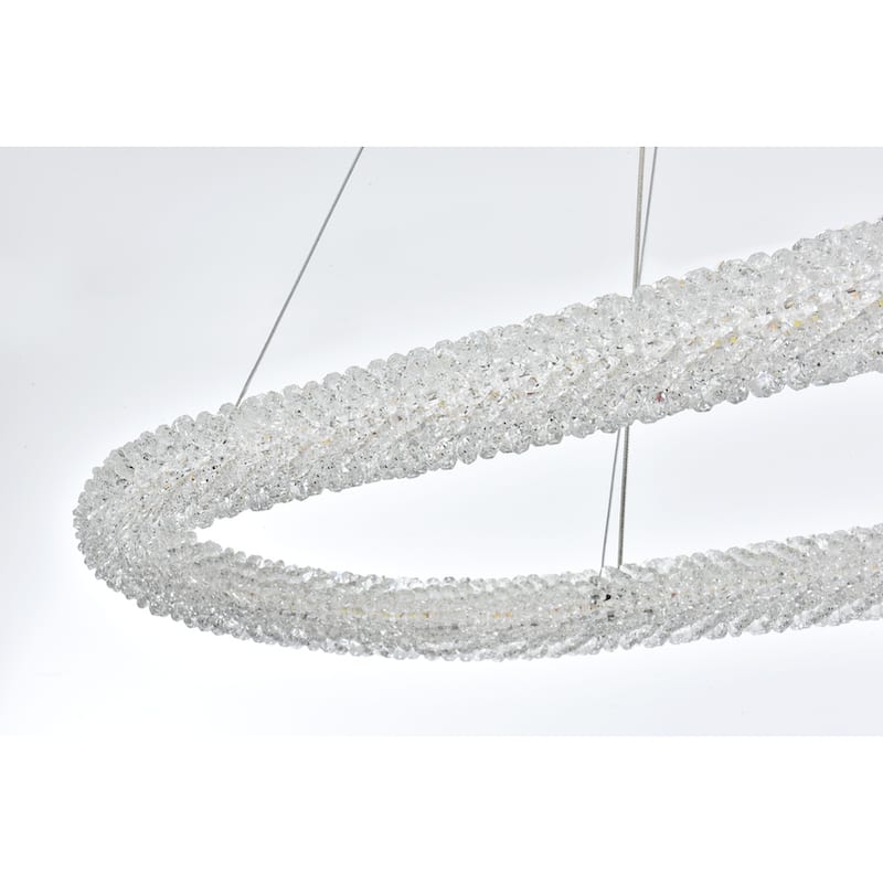 Indigo Home 42 inch Adjustable LED Chandelier