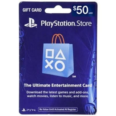 Sony Playstation 3002072 50Dollar Psn Card Live Fy17