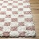 preview thumbnail 9 of 48, Livabliss Urban Shag Scandinavian Checkered Area Rug.