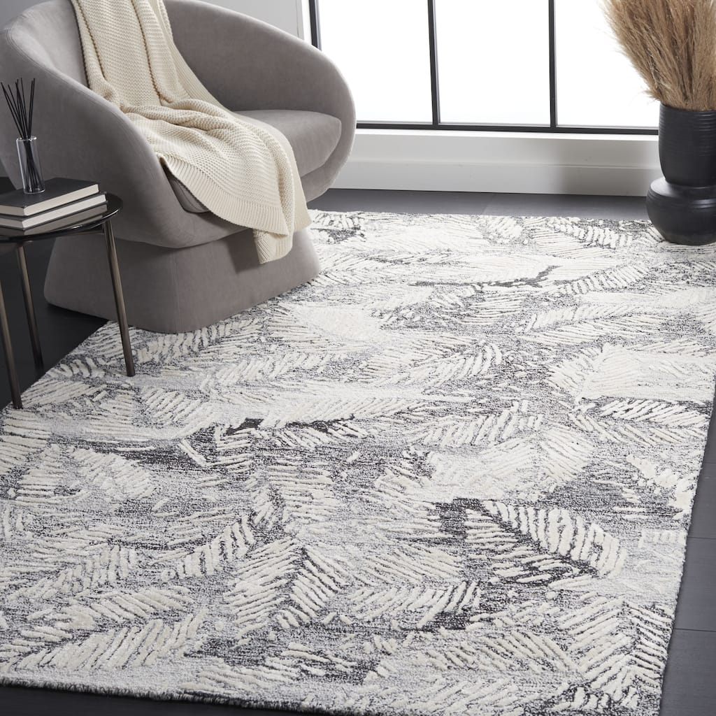 SAFAVIEH Handmade Glamour Shag Contemporary Rug