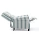 preview thumbnail 83 of 92, Nail-head Padded Seat Pushback Recliner Chair