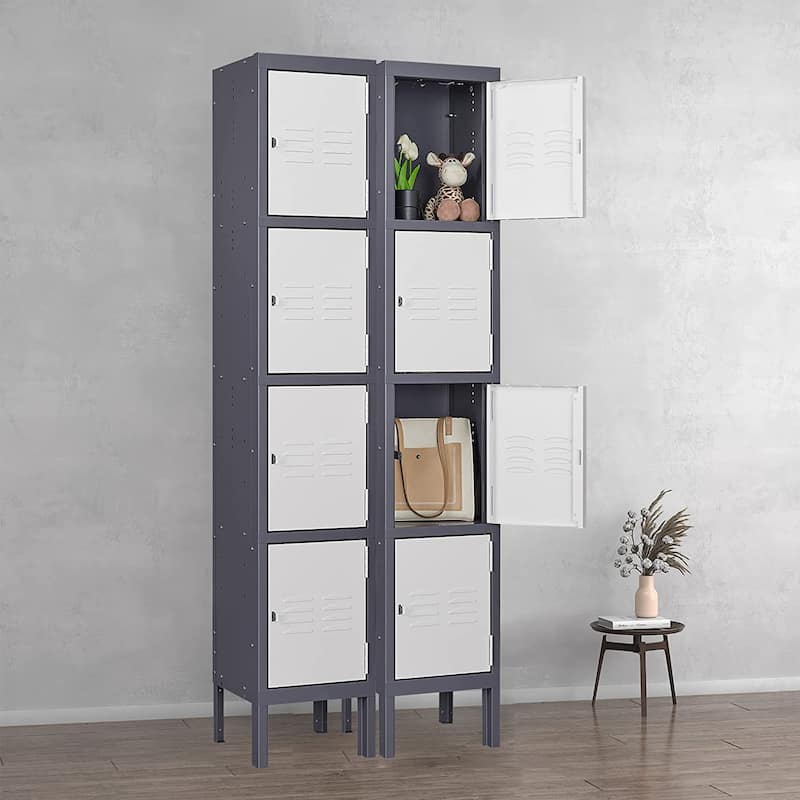 Metal Locker 4 Doors - N/A