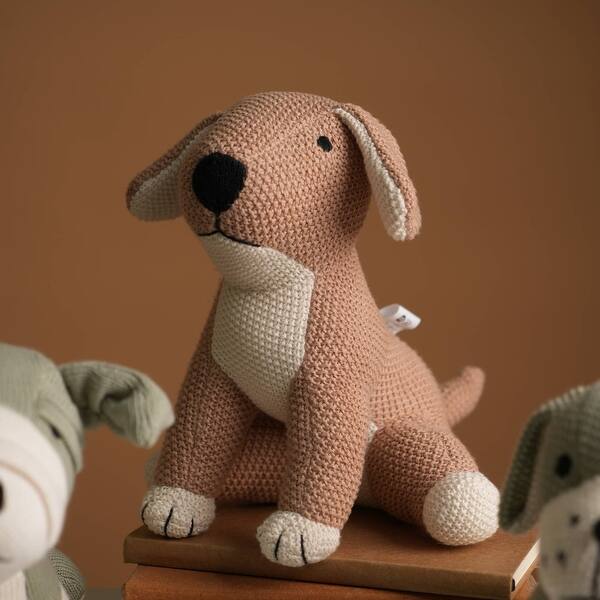 slide 2 of 4, Expobazaar Soft Duke (Toast) Stuffed Toy