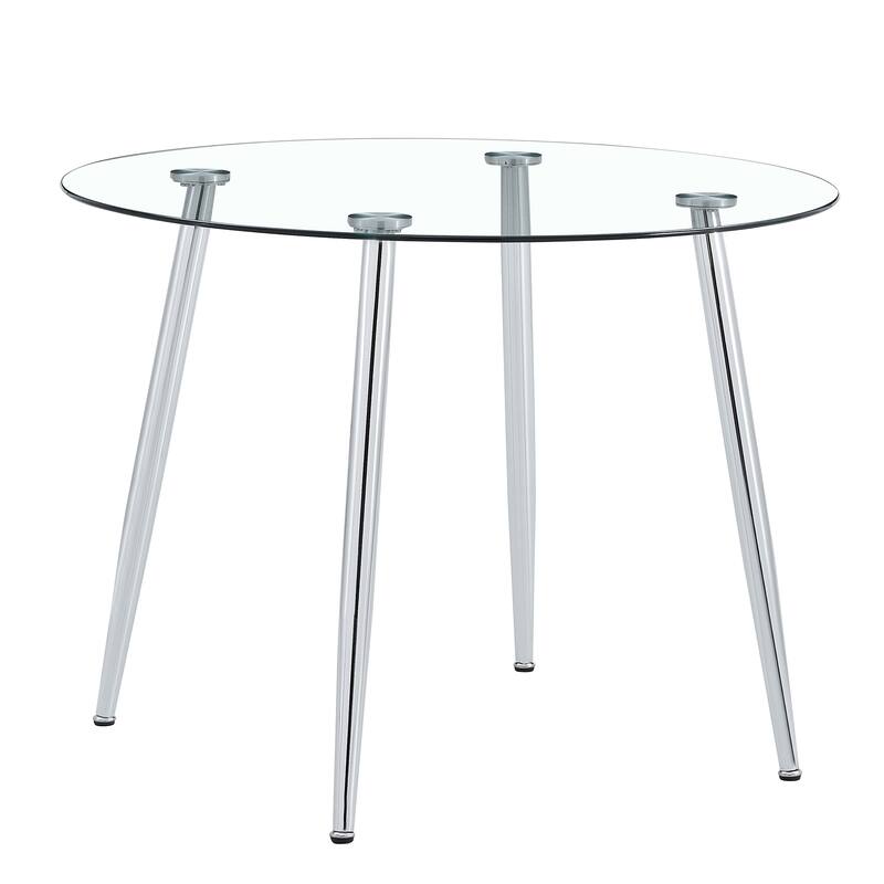 Modern Minimalist Circular Dining Table