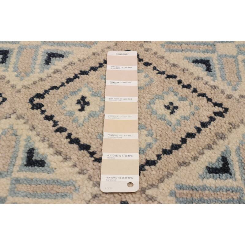 ECARPETGALLERY Hand-knotted Jules Serapi Beige Wool Rug - 5'2 x 8'0