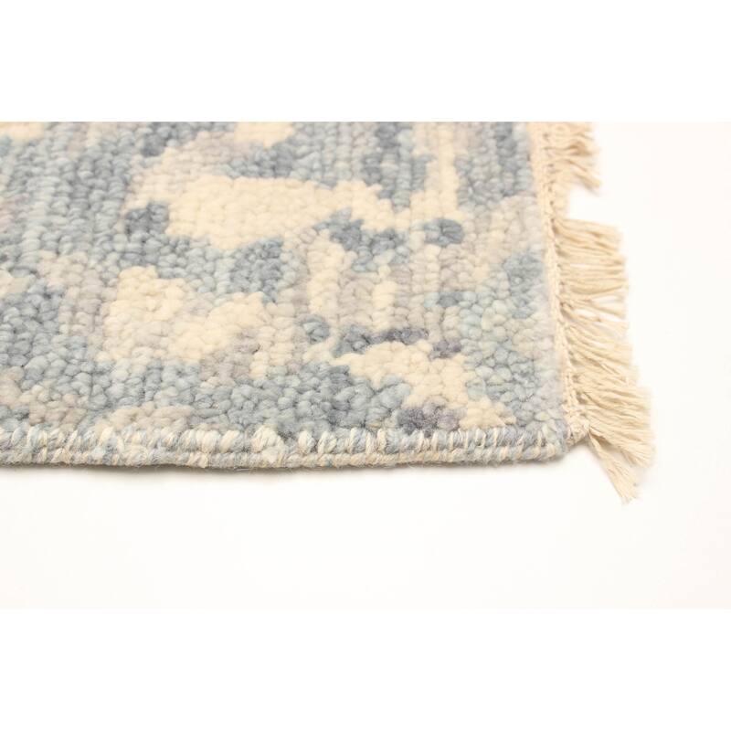 ECARPETGALLERY Hand-knotted Mystique Cream Wool Rug - 3'7 x 5'6