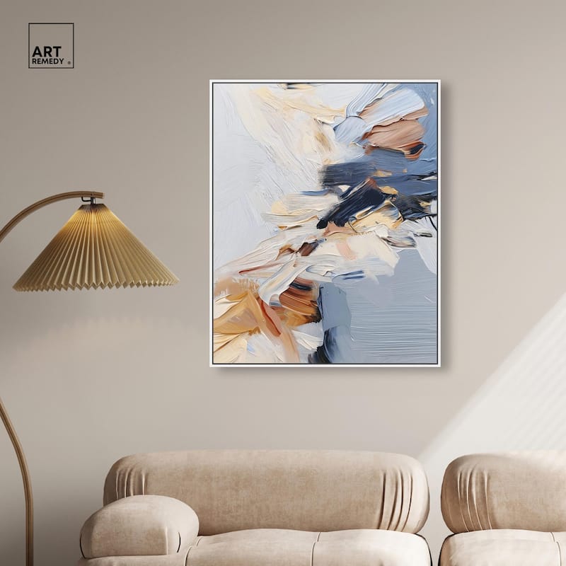 A Symphony in White II Canvas by Art Remedy