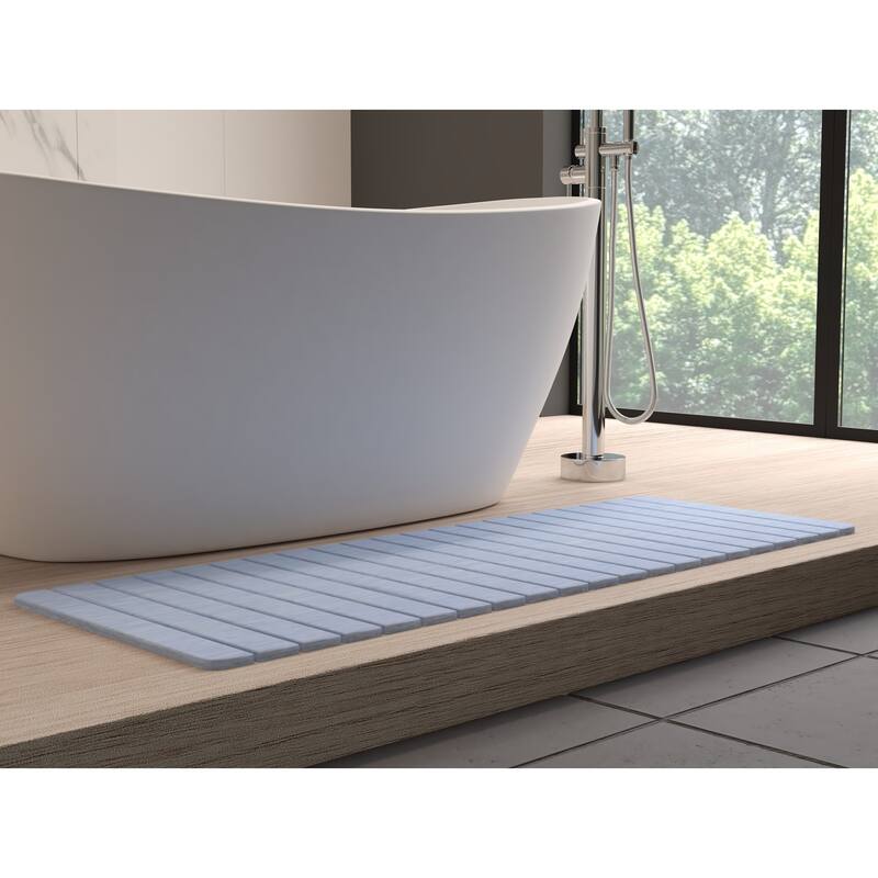 Diatomite Quick-Dry Stone Extra Large 58 "x 21" Bath Mat