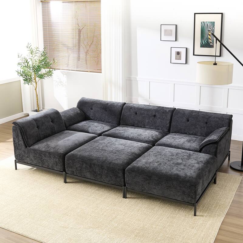 Upholstered Modular Sectional Sofa