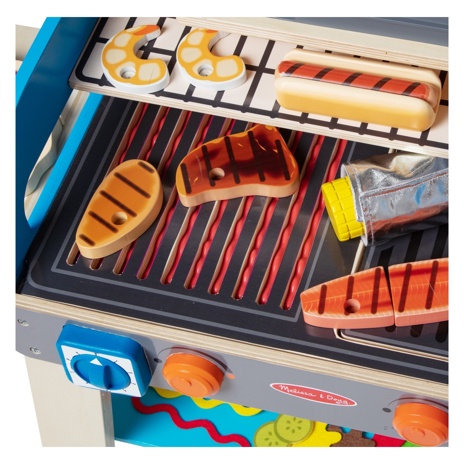 Wooden Toy Melissa And Doug Rotisserie Grill Uk Little People Farm