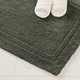 preview thumbnail 33 of 36, Superior Cotton Solid Non-slip Backing 2-Piece Bath Rug Set