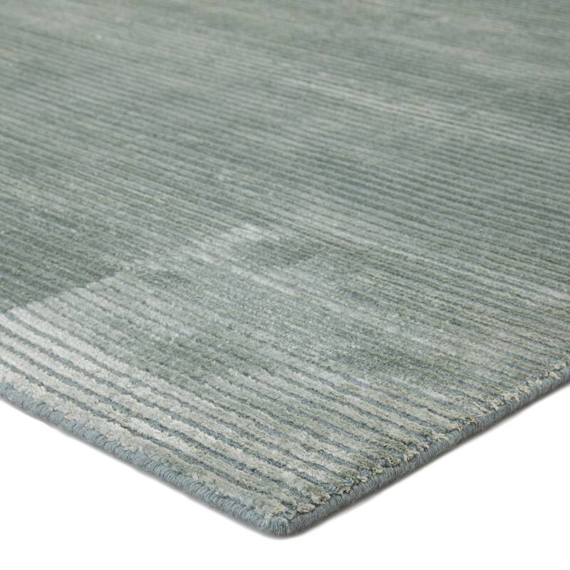 Phase Handmade Solid Color Textured Wool/ Viscose Area Rug