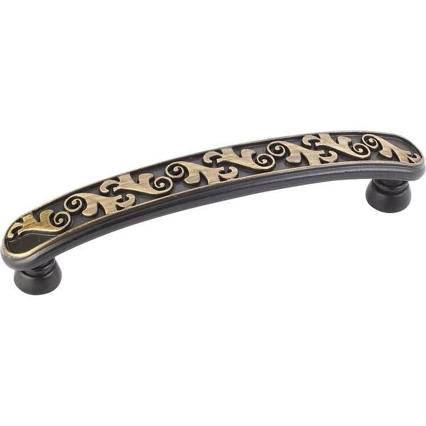 Jeffrey Alexander 1098 Regency 3-3/4 Inch Center to Center Handle Cabinet Pull