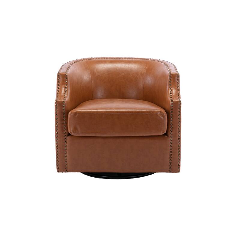 Swivel Chair Living Room Nailheads Accent Chairs - Bed Bath & Beyond ...
