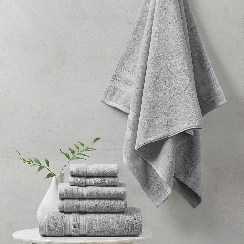 Clean Spaces Nurture Sustainable Antimicrobial Bath Towel 6 Piece Set - On  Sale - Bed Bath & Beyond - 34538692