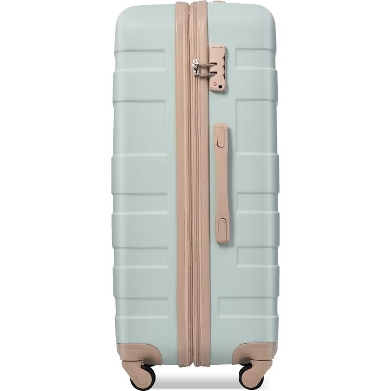 New Model High Quality Expandable ABS Hardshell Luggage Set, 3PC Lightweight Durable Suitcase with Spinner Wheels and TSA Lock