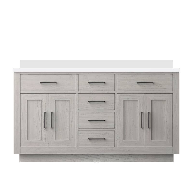 Abbey Bath Vanity with Quartz Top and Sink
