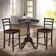preview thumbnail 34 of 34, Carolina Living Fairview Round Pedestal Bar Table