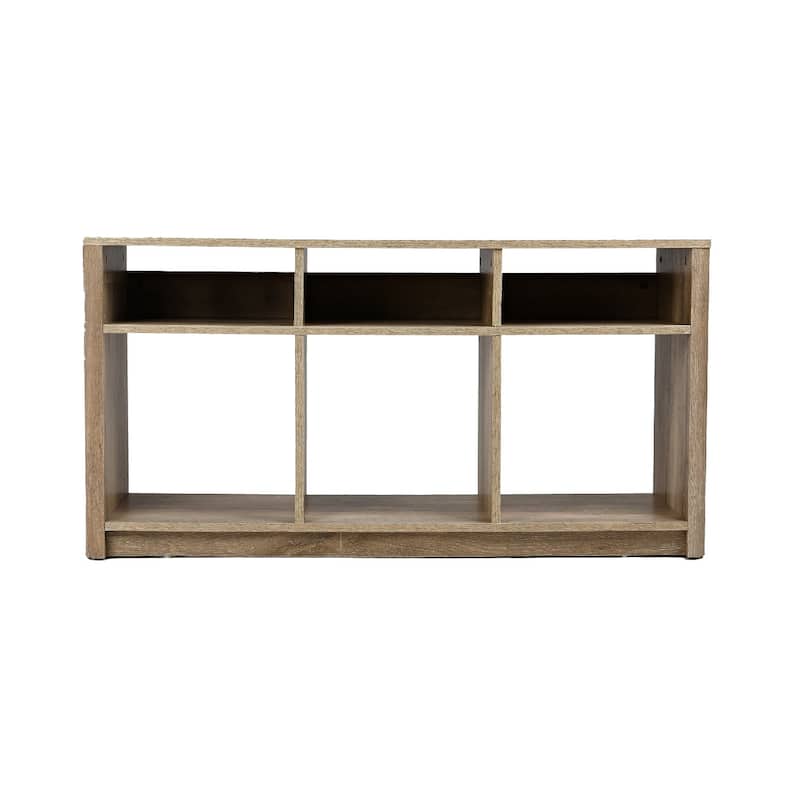 Radius Wood TV Stand with Storage