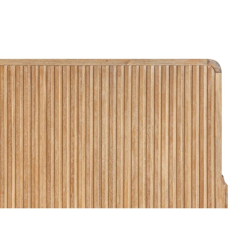 Modrest Mikala Modern Natural Oak Bedroom Set